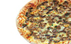 Ham And Mushroom Pizza